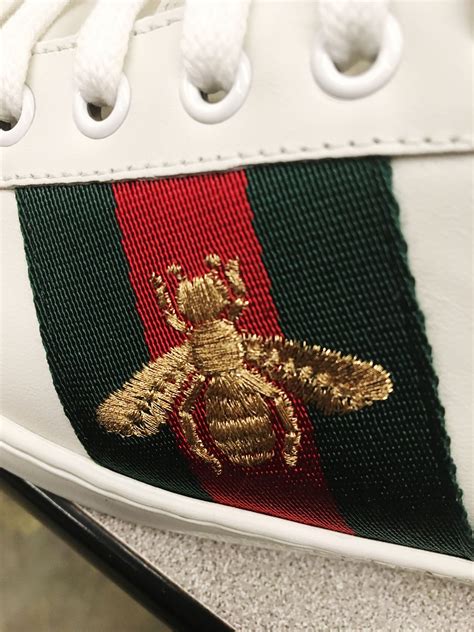 gucci star shoes|gucci ace bee platform sneakers.